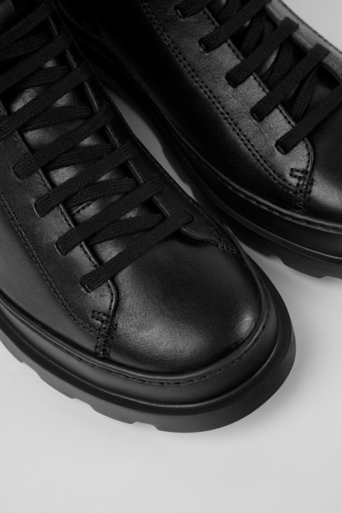 Kadın Karavan Için Design Brutus Siyah Orta Boy Dantel çizme