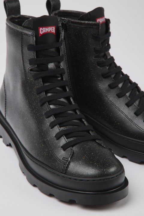 Kadınlar Için özel Camper Brutus Siyah Mirum Bilekte Bot