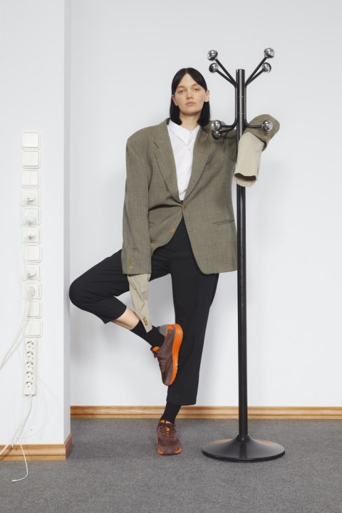 Drift Bordo Ve Turuncu Tekstil Ve Nubuk Kadın özel Karavan Spor Ayakkabısı