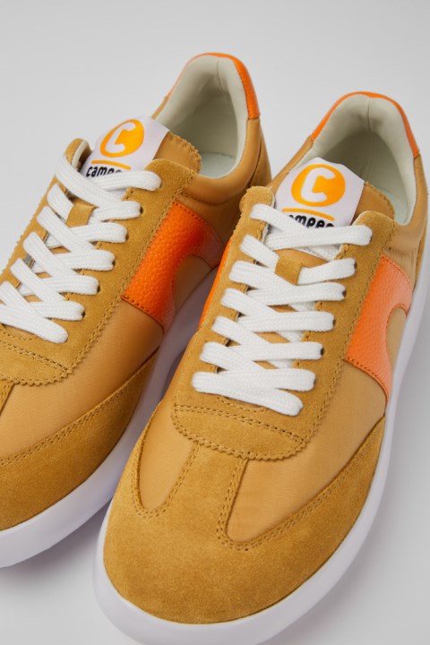 Kadın Karavan Için Tasarım Pelotas Xlite Bej Ve Turuncu Spor Ayakkabı