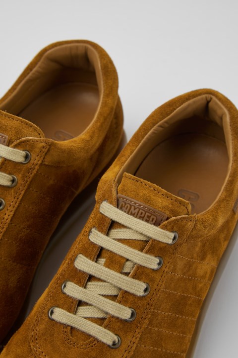 Pelotas Kahverengi Nubuk Kadın özel Karavan Spor Ayakkabısı