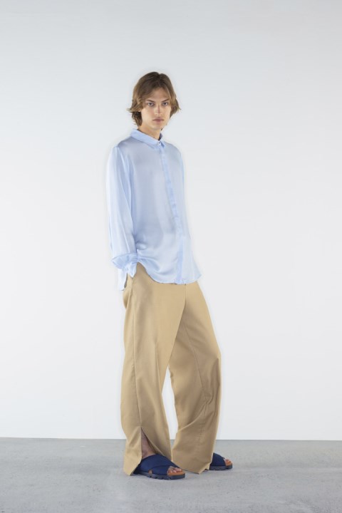 Design Brutus Sandalet Blue Erkekler Için Geri Değiştirilmiş Pamuklu Sandaletler Karavan