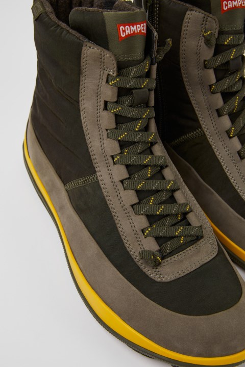 Peu Pista Yeşil Erkek Karavan Botları Yeni Gelenler