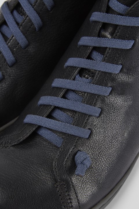 Peu Erkek Karavan Yeni Gelenler Için Siyah Bilekte Bot