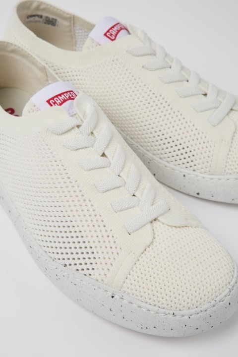 Erkekler Için Camper Design Peu Touring Beyaz Geri Dönüşümlü Evcil Hayvan Spor Ayakkabısı