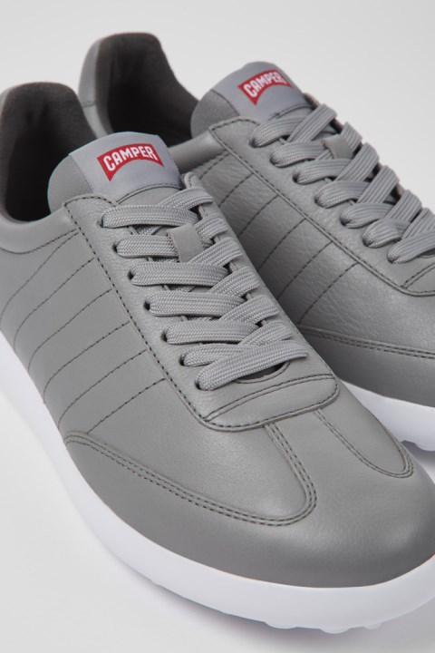 Karavan Tasarımı Pelotas Xlite Gri Erkek Deri Spor Ayakkabı