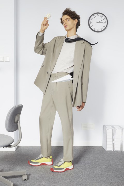 Camper Design Drift Trail Vibram çok Renkli Tekstil Ve Nubuk Erkek Spor Ayakkabı