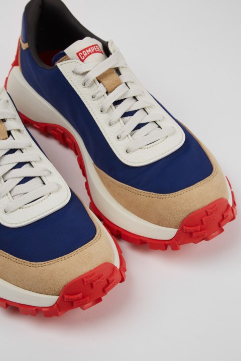 Drift Trail Vibram çok Renkli Tekstil Ve Nubuk Ayakkabı Erkeklere özel Kamp Ayakkabısı Spor