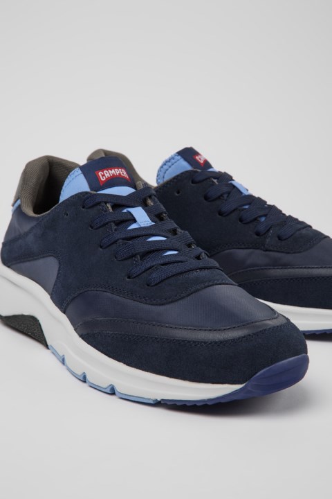 Erkek Kampçı Yeni Gelenler Için çok Renkli Tekstil Ve Nubuk Spor Ayakkabı Drift