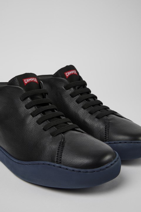 Yeni Gelenler Için Camper Peu Touring Siyah Bilekte Bot