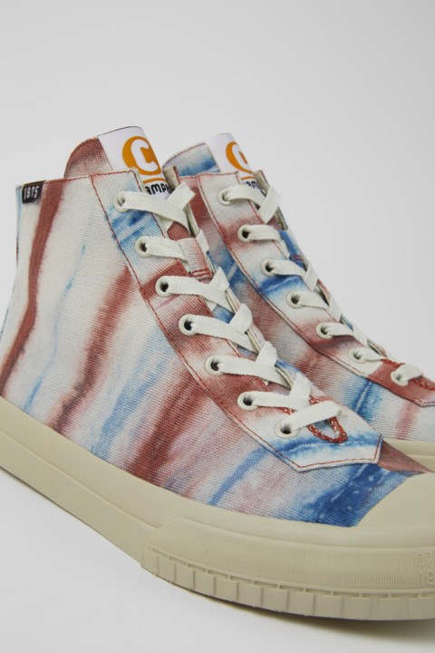 Camper X Efi çok Renkli Organik Pamuklu Erkek Spor Ayakkabı