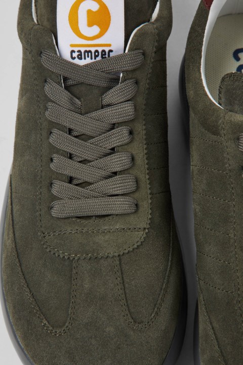 Erkek Karavan Için Tasarım Pelotas Xlite Yeşil Süet Spor Ayakkabı