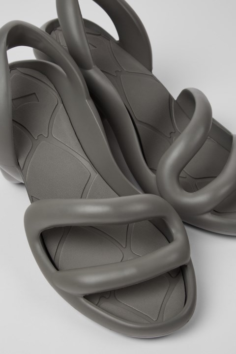 Tasarım Kobarah Gri üniseks Sandalet Karavan