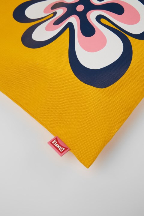 Camper Conmigo Turuncu Geri Dönüştürülmüş Pamuklu Bez çanta Yeni Gelenler