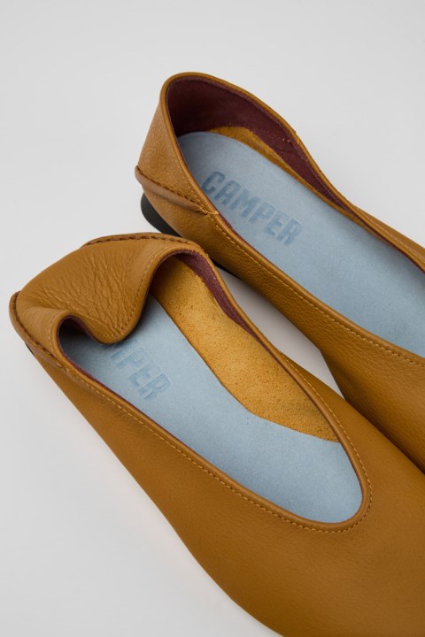 Kadın Karavan Için Tasarım Casi Myra Kahverengi Deri Ayakkabı