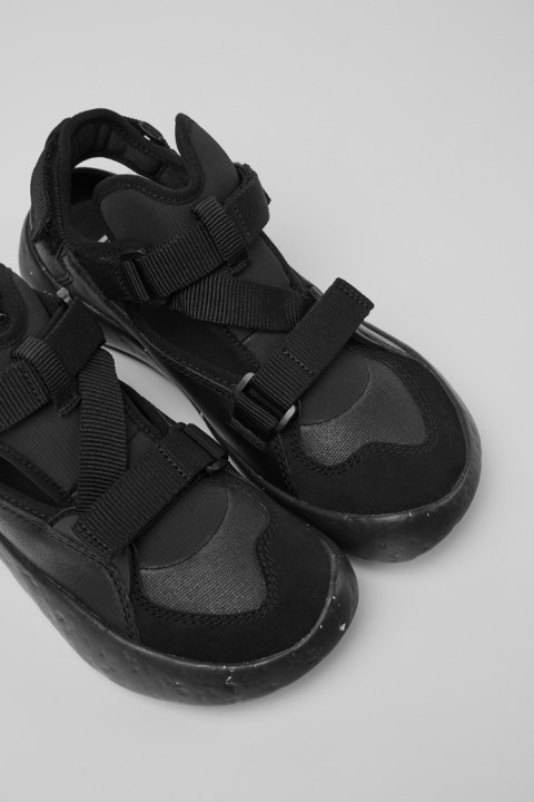 Kadınlar özel Kampçı Için Peu Stadyumu Siyahı Yarı Açık Spor Ayakkabı