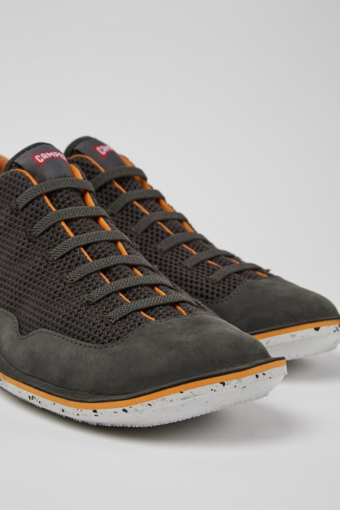 Erkek Karavan Için Tasarım Beetle Gri Spor Ayakkabı