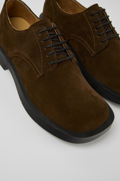 Camper Design Mil 1978 Kahverengi Nubuk Kadın Ayakkabısı