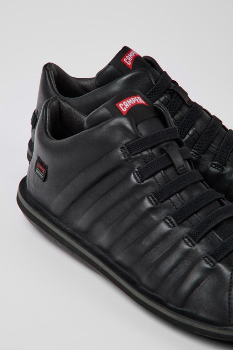 Karavan Tasarımı Beetle Gore-tex Siyah Deri Erkek Yarım Bot