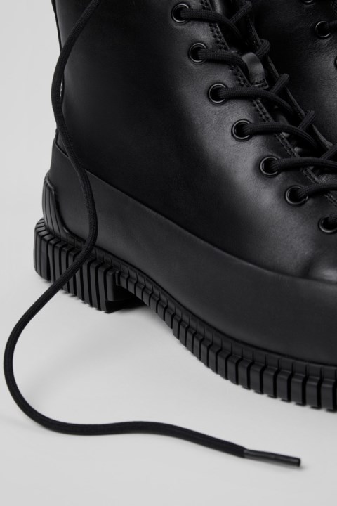 Karavan Tasarımı Pix Akıllı Siyah Bağcıklı Erkek çizme